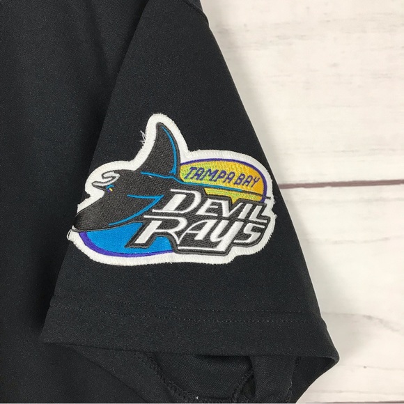 Vintage 1990s RARE Tampa Bay Devil Rays MLB Jersey - Picture 3 of 6